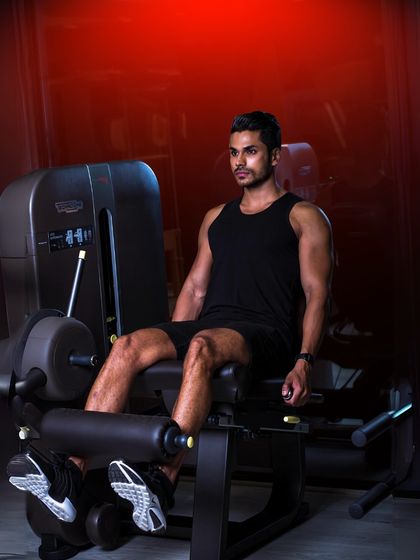 The leg press is a fantastic machine for building lower body strength without putting stress on the back. It's a staple in our strength and conditioning programs.