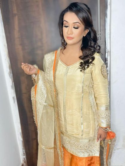 This client looks serene and gorgeous, ready for her spiritual gathering.