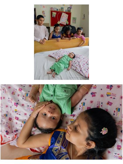 The older kids were fascinated by their new baby brother, and we were getting some wonderful, real-life photos of their first interactions at home.