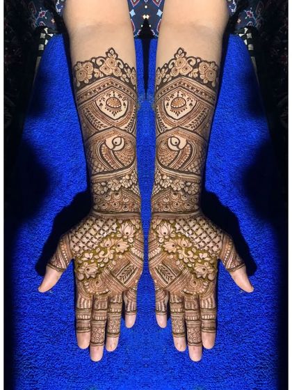 Intricate Full Hand & Arm Designs photo 22