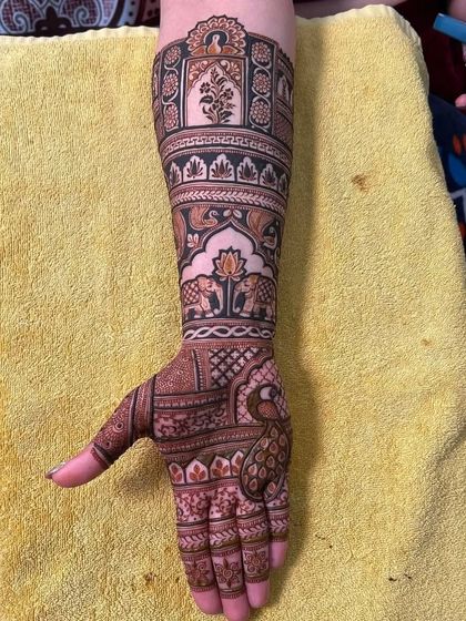 Vijay Singh - Special Occasion Mehandi The Art of the Peacock photo 8