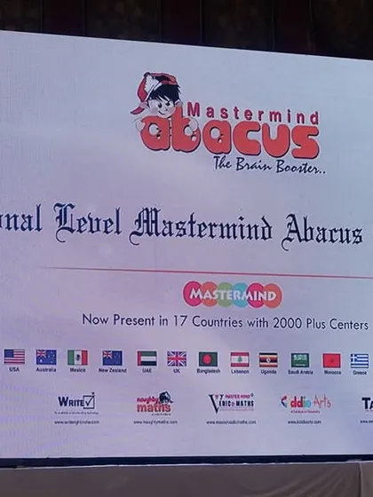Proud to be part of the Mastermind Abacus family, which is now present in 17 countries. This highlights the global standard of the curriculum I offer at my academy.