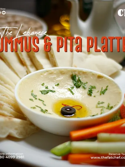 My creamy, classic Lebanese hummus, presented just like we do at the restaurant. This is my go-to for an authentic, smooth dip that's perfect with pita bread, crunchy vegetables, or as a healthy spread on sandwiches.