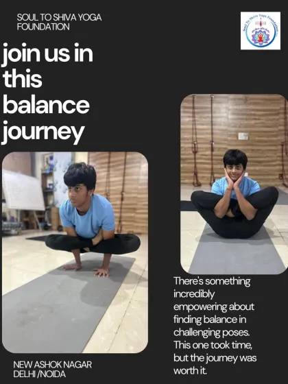 For kids, yoga is about finding balance and discipline while having fun. This young student is mastering Mayurasana (Peacock Pose), a difficult asana that requires immense core strength and focus. It takes time, but as I say, "Ek din main nahi hoga, lekin ek din zarur hoga."