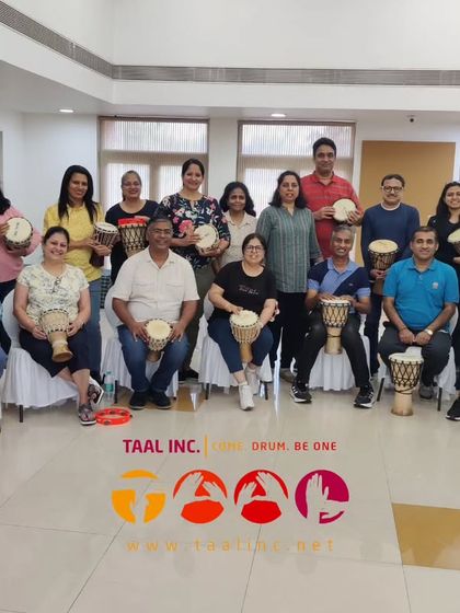 Taal Inc - Rhythm & Arts-based Wellness Programs Corporate Rhythm: Team Building & Stress Busting photo 10