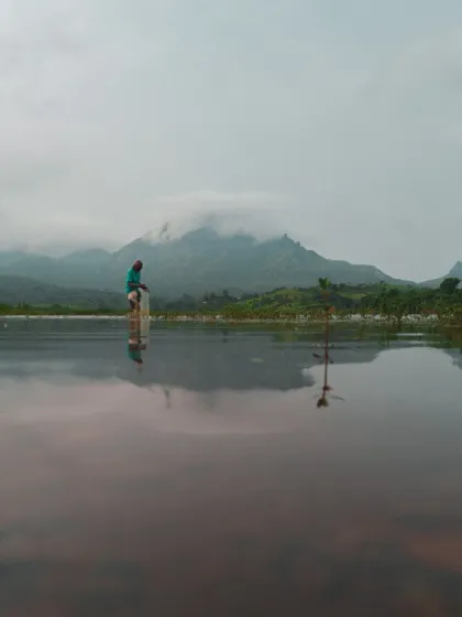 A quiet, reflective moment during the monsoon near Lonavala. Travel isn't always about high energy; sometimes it's about peace and stillness. I use moody lighting and natural landscapes to capture the deeper, more tranquil side of a journey.