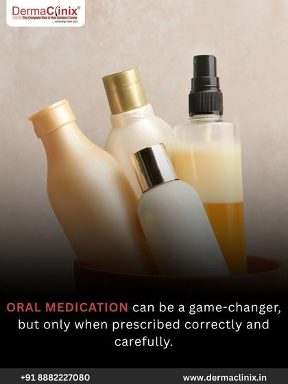Oral medication can be a game-changer, but only when prescribed correctly and carefully. We never use a one-size-fits-all approach.