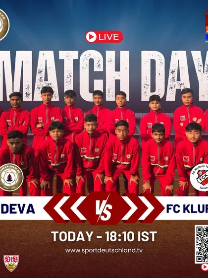 Match day announcement for our game against FC Kluftern at the MTU Cup. Every match is an opportunity to learn and grow.