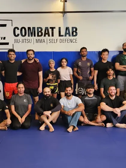 More of the crew from our new academy opening. It's awesome to see so many dedicated people ready to get on the mats and train. The energy is everything.