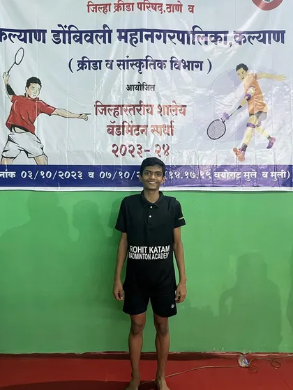 One of our champions from the under-17 team event at the KDMC DSO tournament.