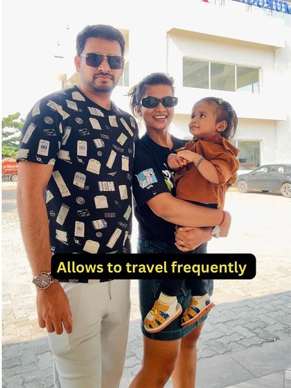 A fit and healthy lifestyle allows my family and me to travel more frequently and enjoy every moment. It's about being free from disease and full of energy to explore the world.