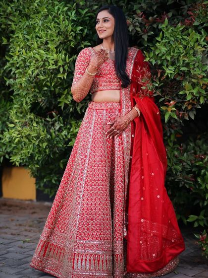 Swarna Nagaraj - Bridal Makeup & Hairstyling Modern Reception & Sangeet Glam photo 4