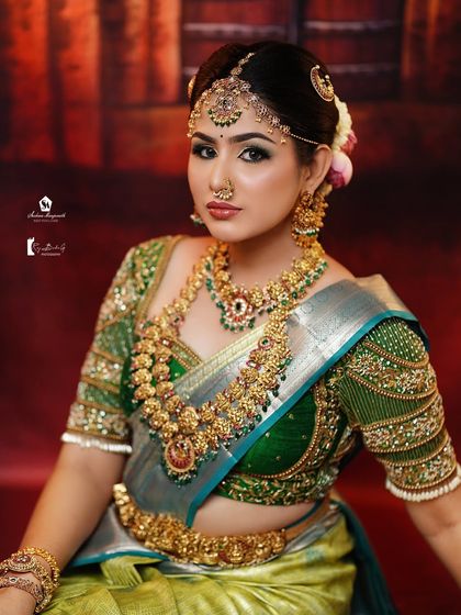 Sushma Manjunath - Bridal & Event Makeup and Styling Creative Portfolio & Student Work photo 82