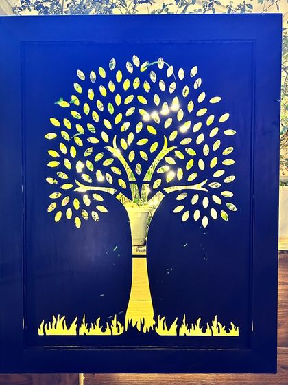 This beautiful tree of life symbolizes the profound truth: "As within, so without." The world we create around us is a reflection of who we are on the inside.