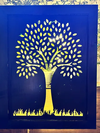 As within, so without. This beautiful tree of life artwork reminds me that who we are on the inside will be reflected in the world we create around us. Our inner world shapes our outer reality.