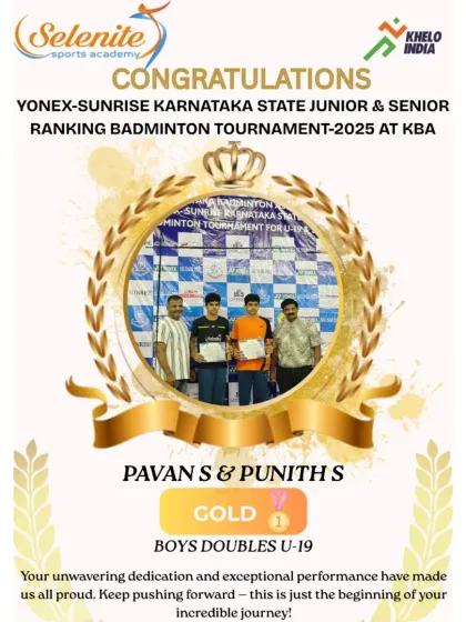 Selenite Sports - High Performance Badminton Training Our Champions' Podium Finishes photo 34