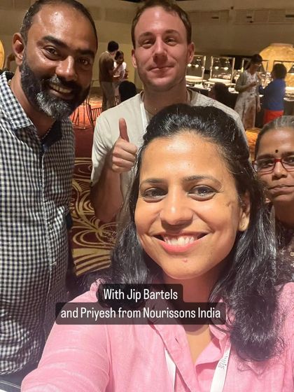 Our team with Jip Bartels of Montessori Sports and Priyesh from Nourissons India at the first Asian Nienhuis Montessori Retreat in Colombo, Sri Lanka.