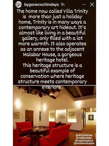 The project is described as a "contemporary art hideout," more than just a holiday home. This highlights the successful fusion of heritage conservation with contemporary interiors, creating a space with warmth and character.