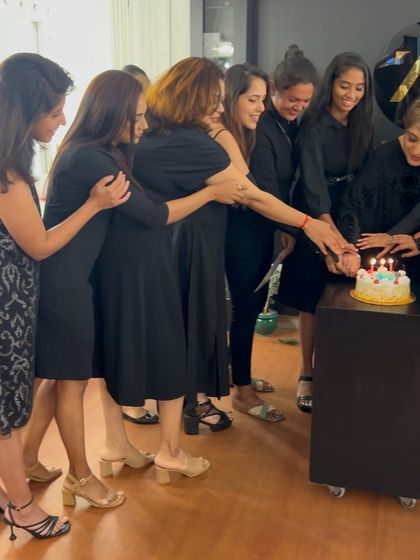 A celebration with the team. These are the people who work tirelessly behind the scenes to make Zorain's Studio a place of excellence and warmth.