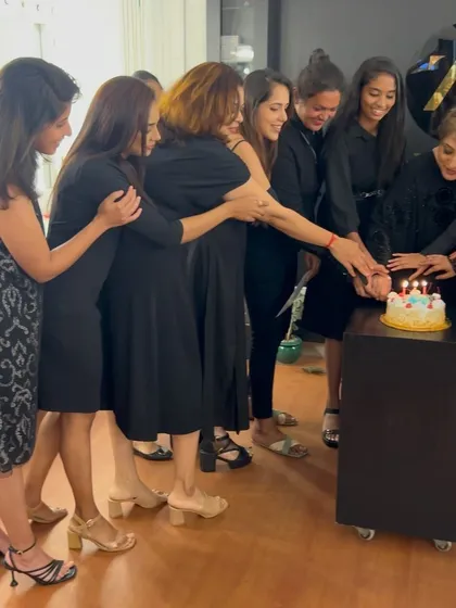 A celebration with the team. These are the people who work tirelessly behind the scenes to make Zorain's Studio a place of excellence and warmth.