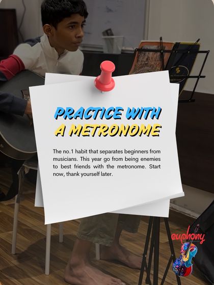 Practice with a metronome. It's the number one habit that separates beginners from musicians. Mastering rhythm and timing is non-negotiable for clean playing.