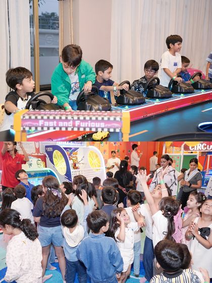 From exciting group games led by our entertainers to competitive arcade challenges, the energy and fun are non-stop in our play area.