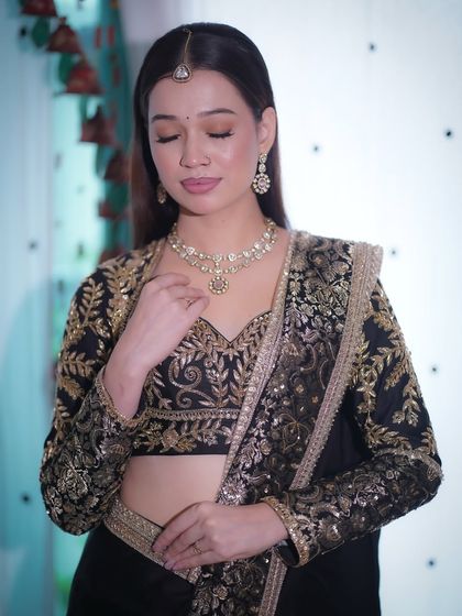 Glam for Sangeet & Reception photo 14