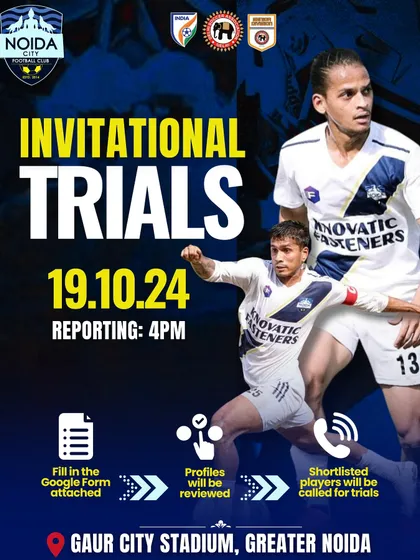 Invitational trials for our Senior Division team. We are looking for the best talent to join our treble chase. Fill the form to get a chance to be invited.