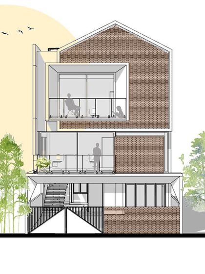 ID+AS Architects - Architectural Design Residential Exteriors: Contemporary Facades photo 26