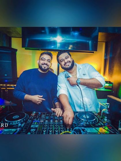 Me and the host for the night, making sure the party is a success. Teamwork makes the dream work.