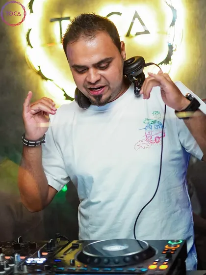 A cool shot of me at Toca, just living in the moment.
