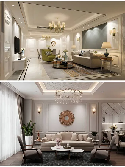 A collection of living and dining spaces I have designed. Each one blends unique color palettes, luxurious textures, and thoughtful layouts to create homes that are as refined and comfortable as they look.