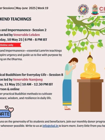 Choe Khor Sum Ling - Spiritual Community Events Core Dharma Teachings & Weekend Courses photo 13