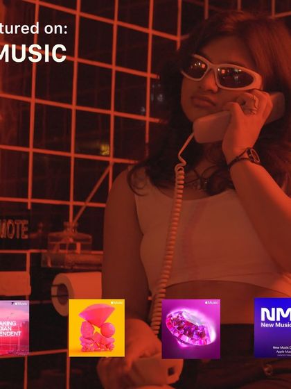 My EP "Cyberfantasy" was featured on four different Apple Music playlists, including Breaking Indian Independent and New Music Daily.