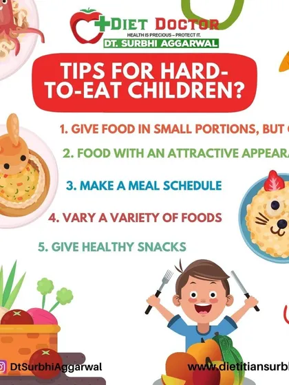Dealing with a picky eater is a common challenge for parents. I provide practical, desi-friendly solutions like making food visually attractive and serving smaller, frequent portions to ensure your child gets the nutrition they need without mealtime battles.