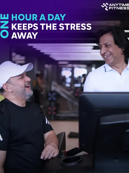 "One hour a day keeps the stress away." We believe the gym is the best place to leave your worries behind and focus on your physical and mental well-being.