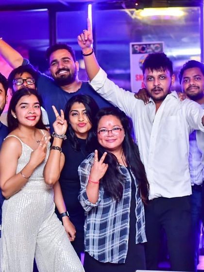 Another great group of people making memories at BOHO.