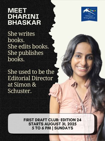 Dharini Bhaskar offers a 360-degree view of the literary world. She writes books, she edits books, and she publishes books, bringing a wealth of industry experience from her time at Simon & Schuster and HarperCollins.