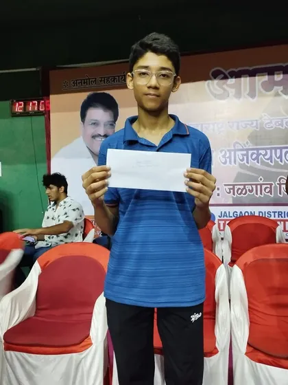 Ryan Hooda and Trissha Ludbe after their successful run at the Jalgaon and Sangli State Ranking Tournaments, reaching the semifinals.
