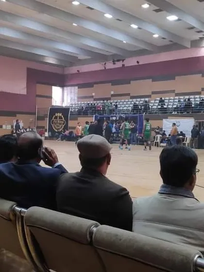 The thrill of the finals. JMI retaining the North Zone Inter-University Basketball Championship title for the second consecutive time in front of a supportive home crowd.