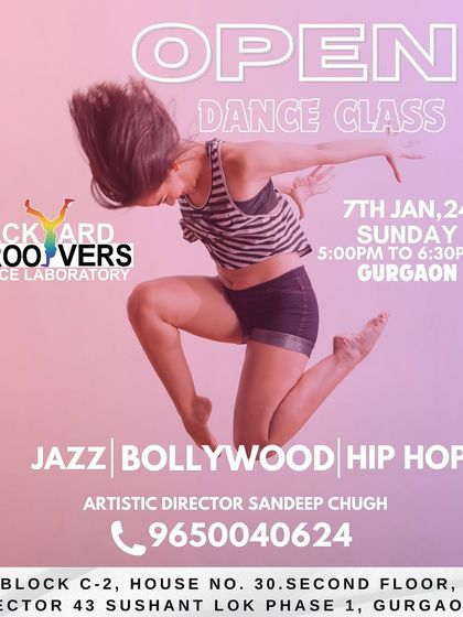 Let's start the new year with dance. This free class is my gift to you, a chance to try something new and join our growing community of dancers in Gurgaon.