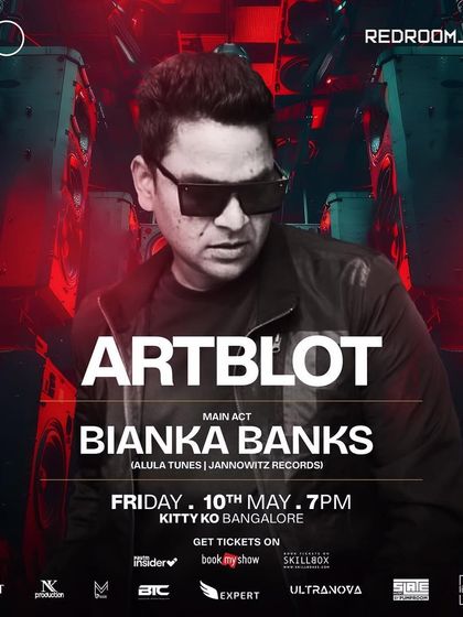 A duplicate of my flyer for the Bianka Banks event.