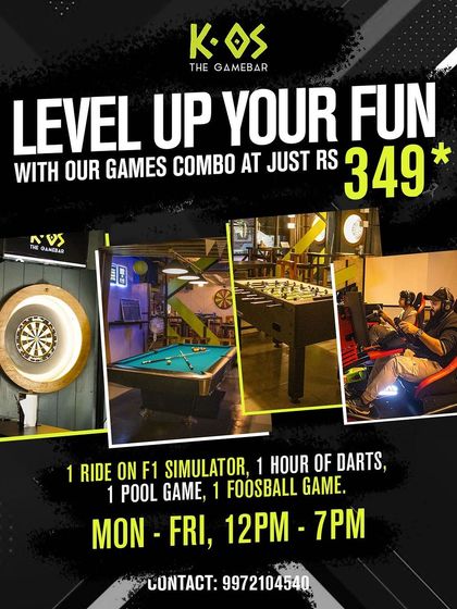 Level up your fun without breaking the bank. Our 349 games combo is the perfect way to experience everything K-OS has to offer.