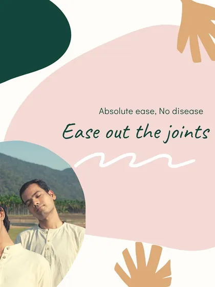 We work on easing out the joints through gentle, systematic movements. This part of the program is designed to bring absolute ease to your system and prevent joint related issues.