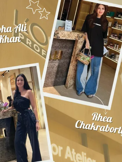 They walk in casual, and leave like the carpet's red. Featuring Soha Ali Khan and Rhea Chakraborty, two stars who trust us with their glam.