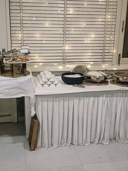 A catering setup for a Raksha Bandhan celebration for 40 guests in Gurugram. I am here to make your festive family gatherings even more special with delicious food and excellent service.