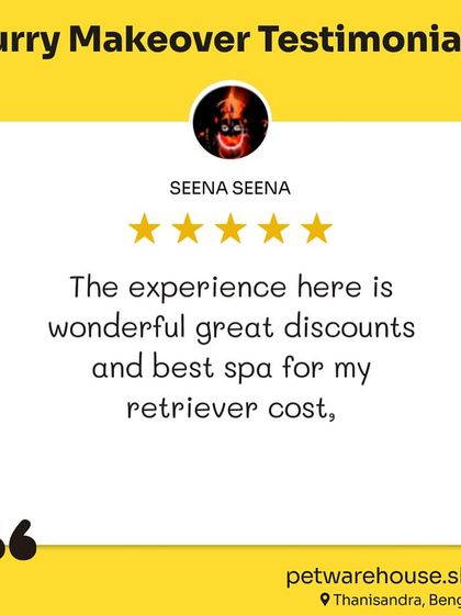 Pet Warehouse - Pet Grooming Services Words from Our Pet Parents photo 38