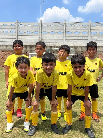 Our team at the Pride Cup Tournament in Gurgaon. It was inspiring to watch them play with such enthusiasm and sportsmanship.