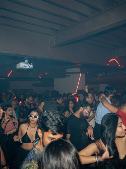 A packed floor at The Burrow. Every person in the room contributes to the overall energy of the night.