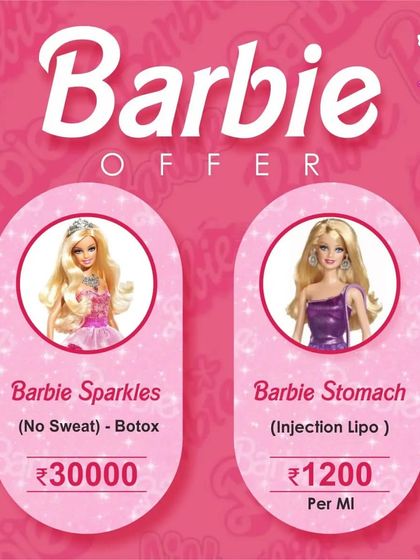 Feel your best with these targeted treatments. Our offer includes the Barbie Sparkles Botox treatment to manage sweat and the Barbie Stomach Injection Lipo for precise fat reduction.